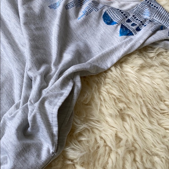 Graniph metallic tribal pattern T-shirt dress with pockets - Picture 11 of 11